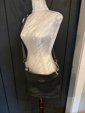kate spade Black Leather Crossbody Bag